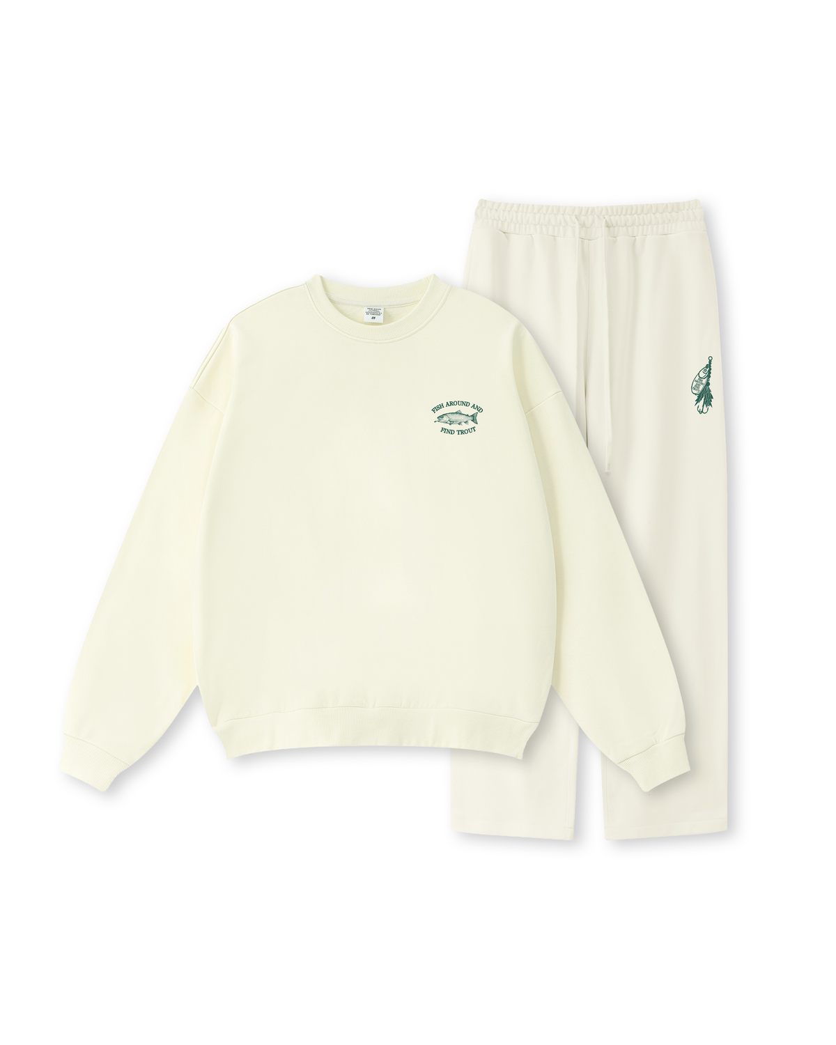 Smokin’ Rainbow Trout Fishing Crewneck