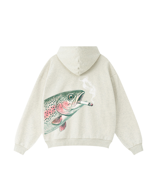 Trout Smoke Break Hoodie