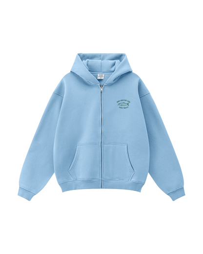 Fish Around & Find Rainbow Trout Zip Hoodie