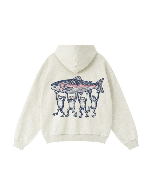 Frog Squad Fishing Club Hoodie