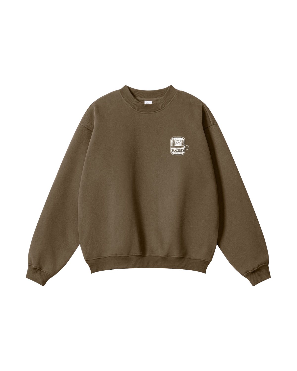 Four Cats, One Catch Crewneck