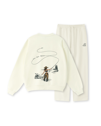 Cast, Reel, Repeat Fly Fishing Crewneck