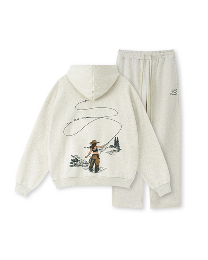 Women Who Fly Fish Hoodie