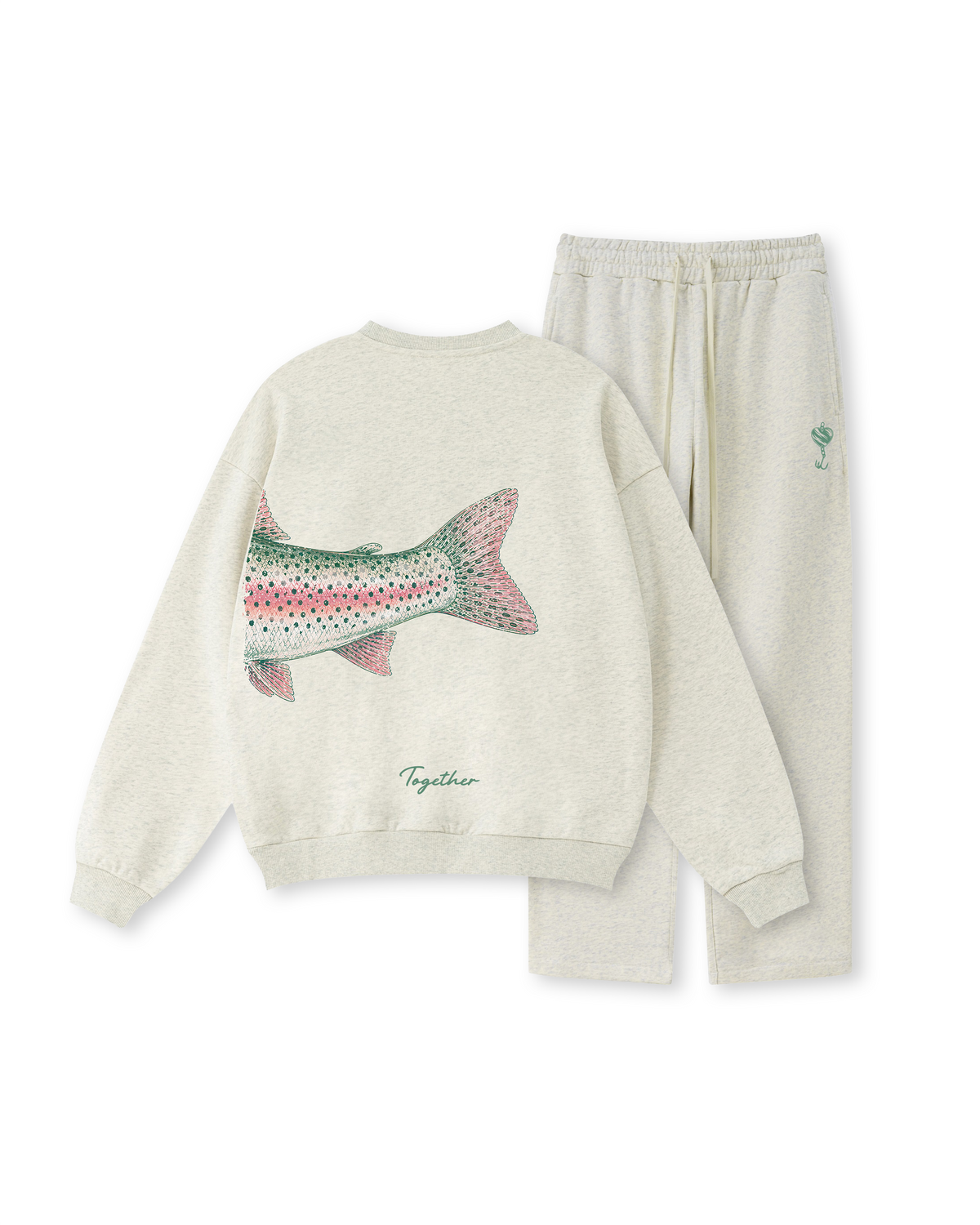 Better Together Steelhead Matching Couple Crewnecks