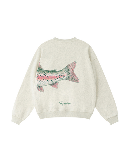 Better Together Steelhead Matching Couple Crewnecks