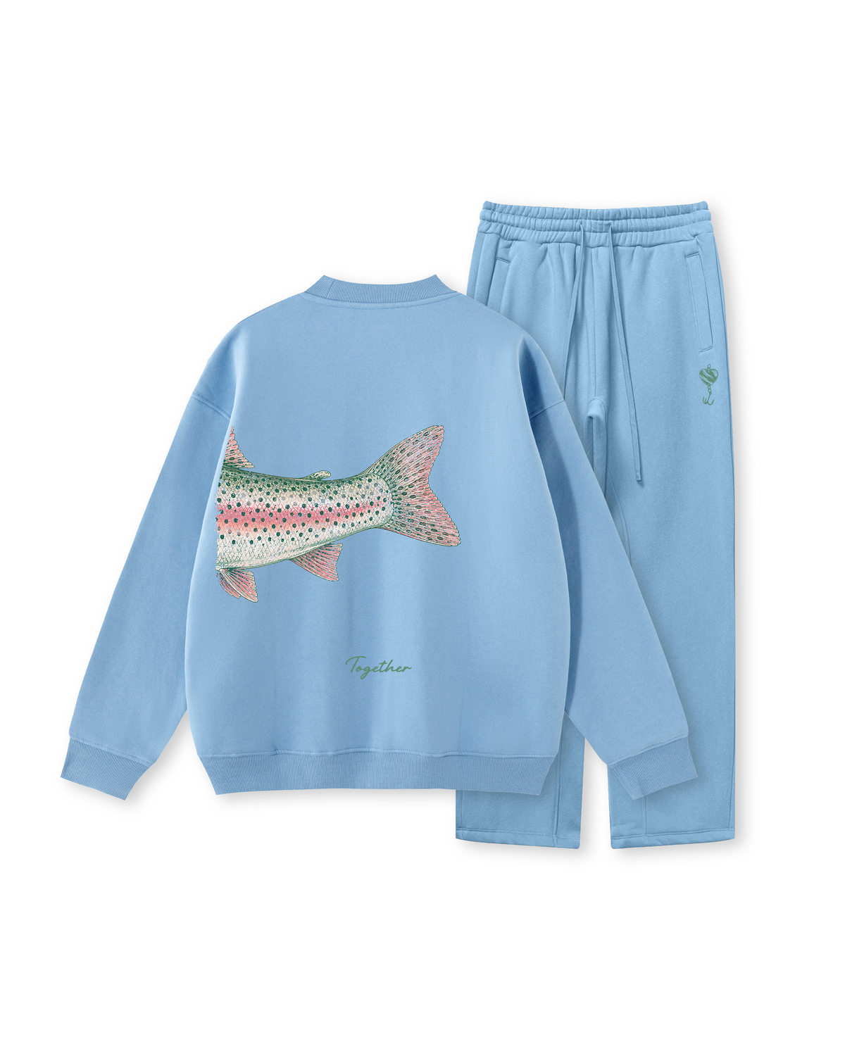 Better Together Steelhead Matching Couple Crewnecks