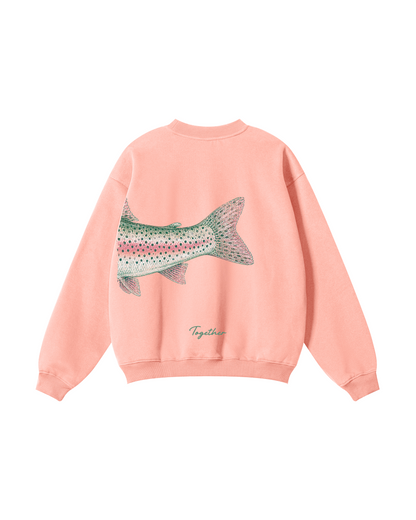 Better Together Steelhead Matching Couple Crewnecks