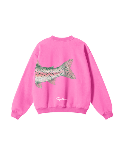 Better Together Steelhead Matching Couple Crewnecks