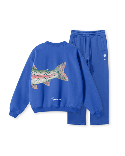 Better Together Steelhead Matching Couple Crewnecks