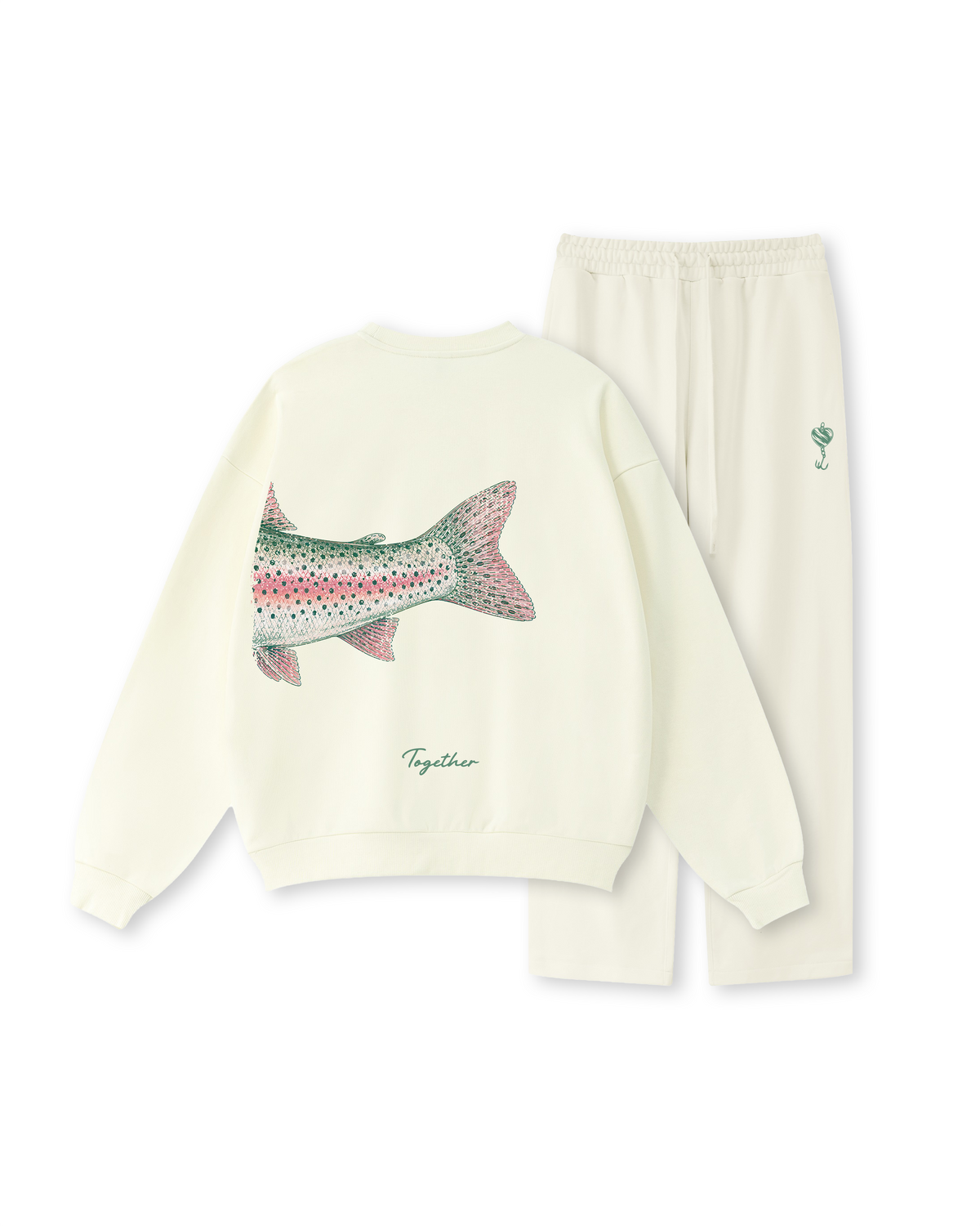 Better Together Steelhead Matching Couple Crewnecks