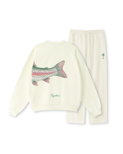 Better Together Steelhead Matching Couple Crewnecks