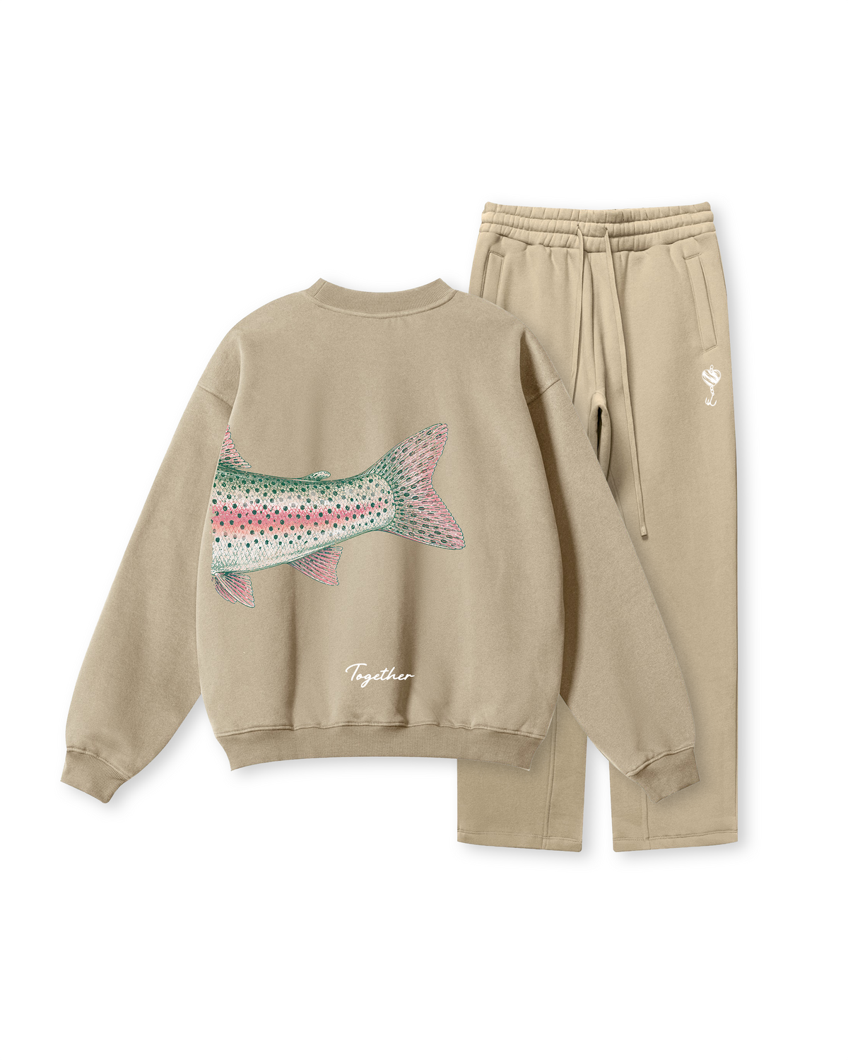 Better Together Steelhead Matching Couple Crewnecks
