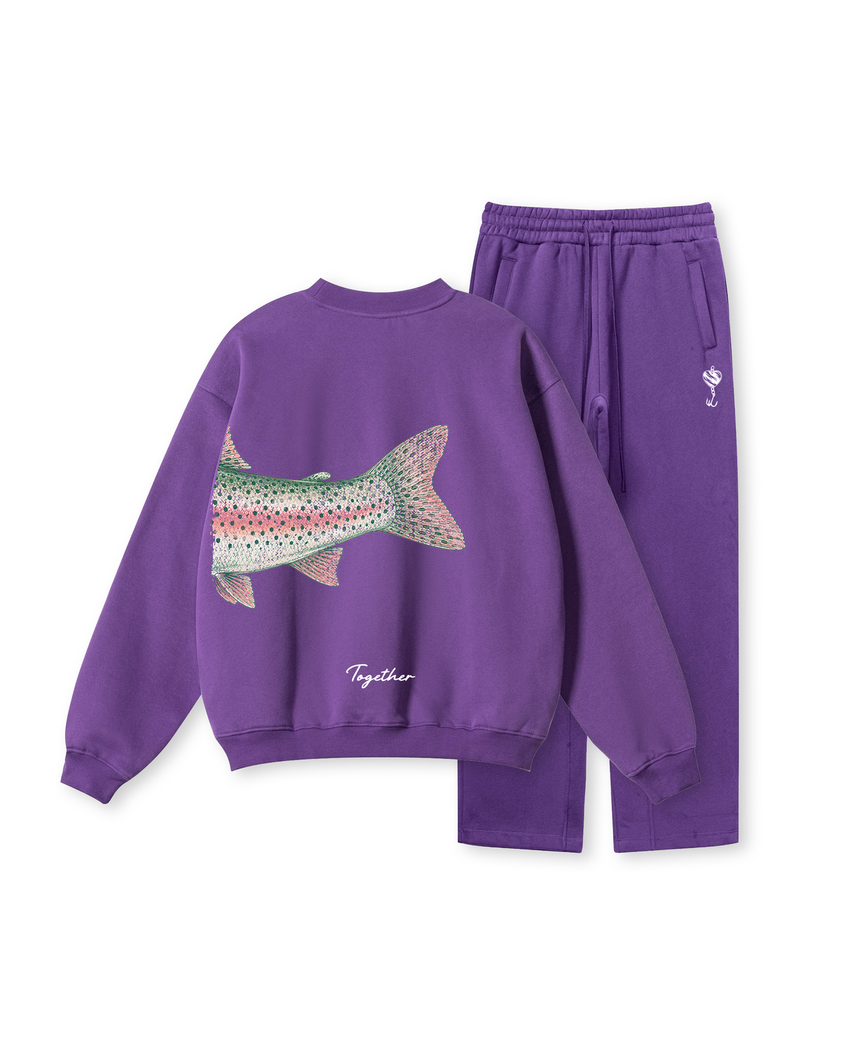 Better Together Steelhead Matching Couple Crewnecks