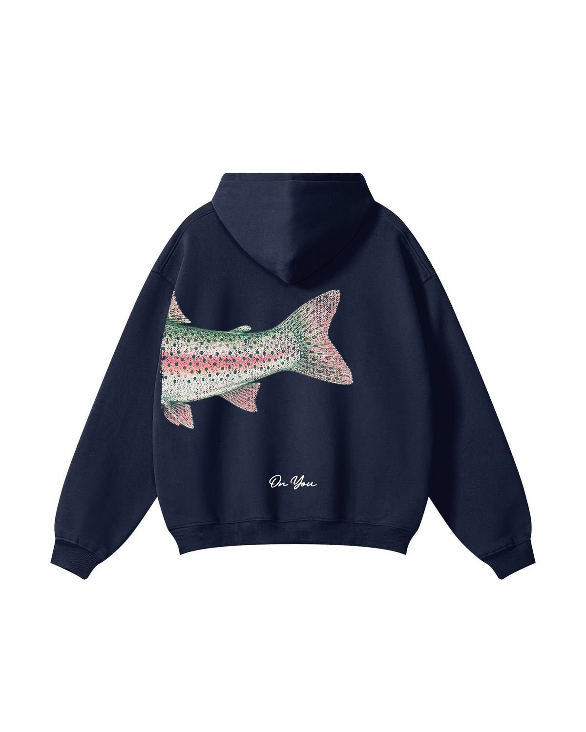 His and Her Fishing  Rainbow Trout Unisex Hoodie Bundle
