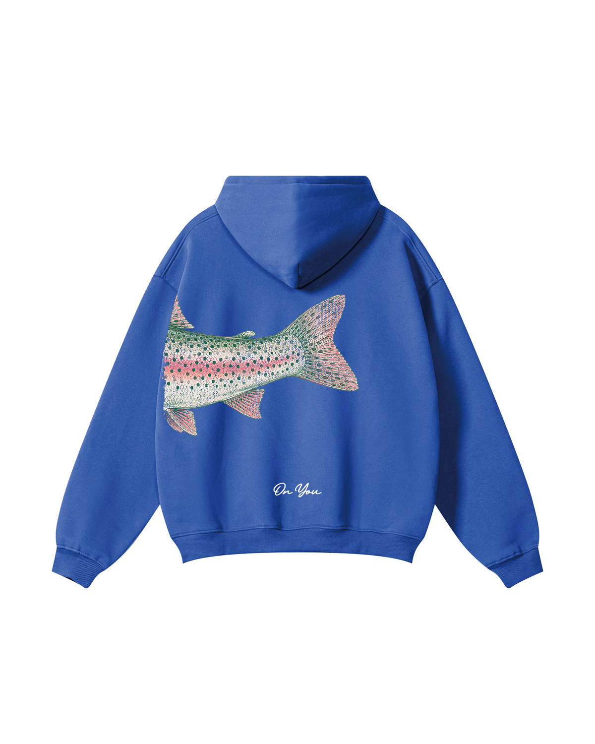 His and Her Fishing  Rainbow Trout Unisex Hoodie Bundle