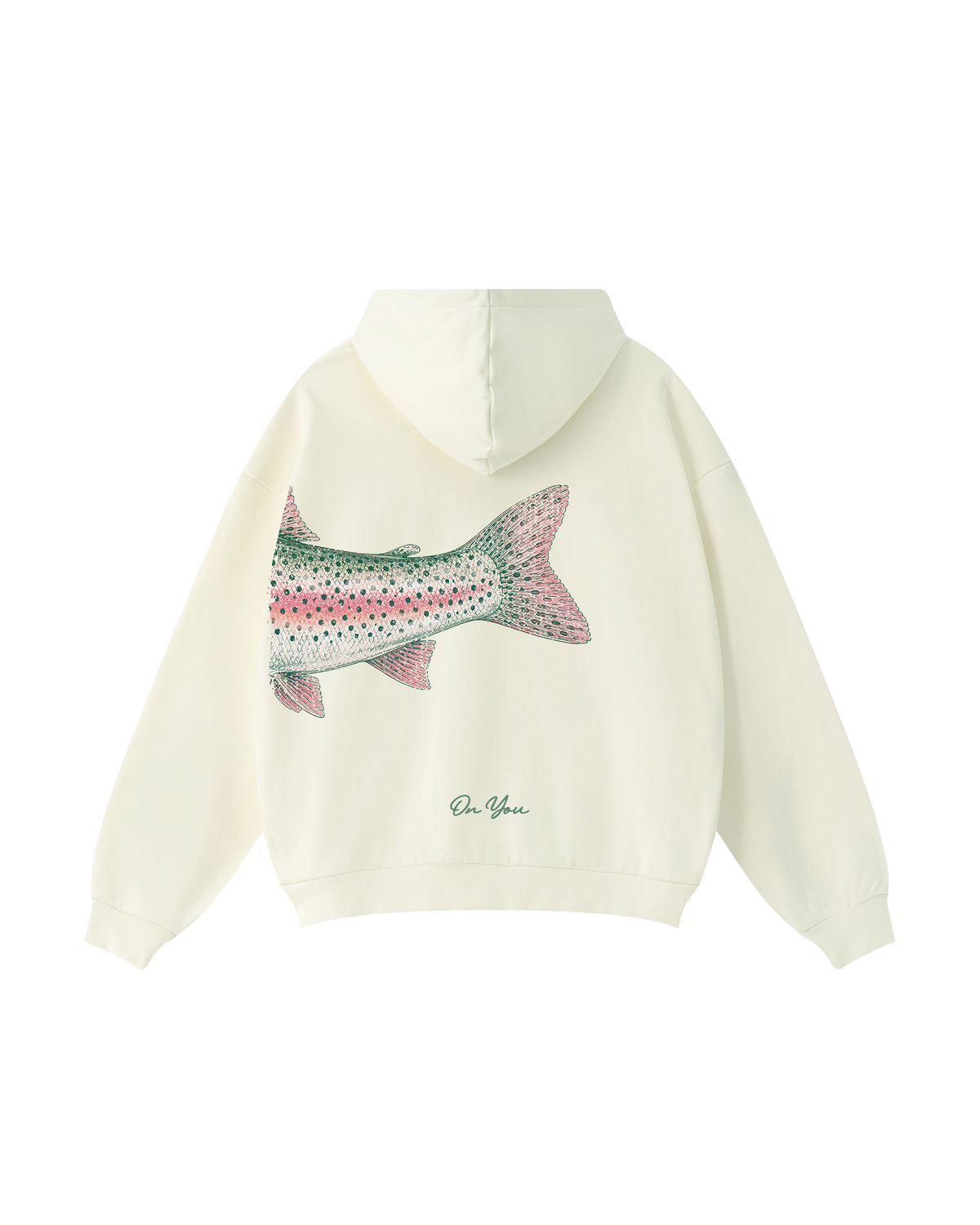 His and Her Fishing  Rainbow Trout Unisex Hoodie Bundle