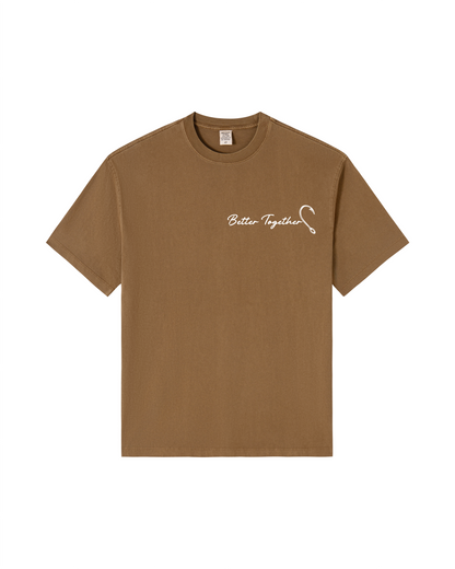 Better Together Rainbow Trout Couple T-Shirt Set