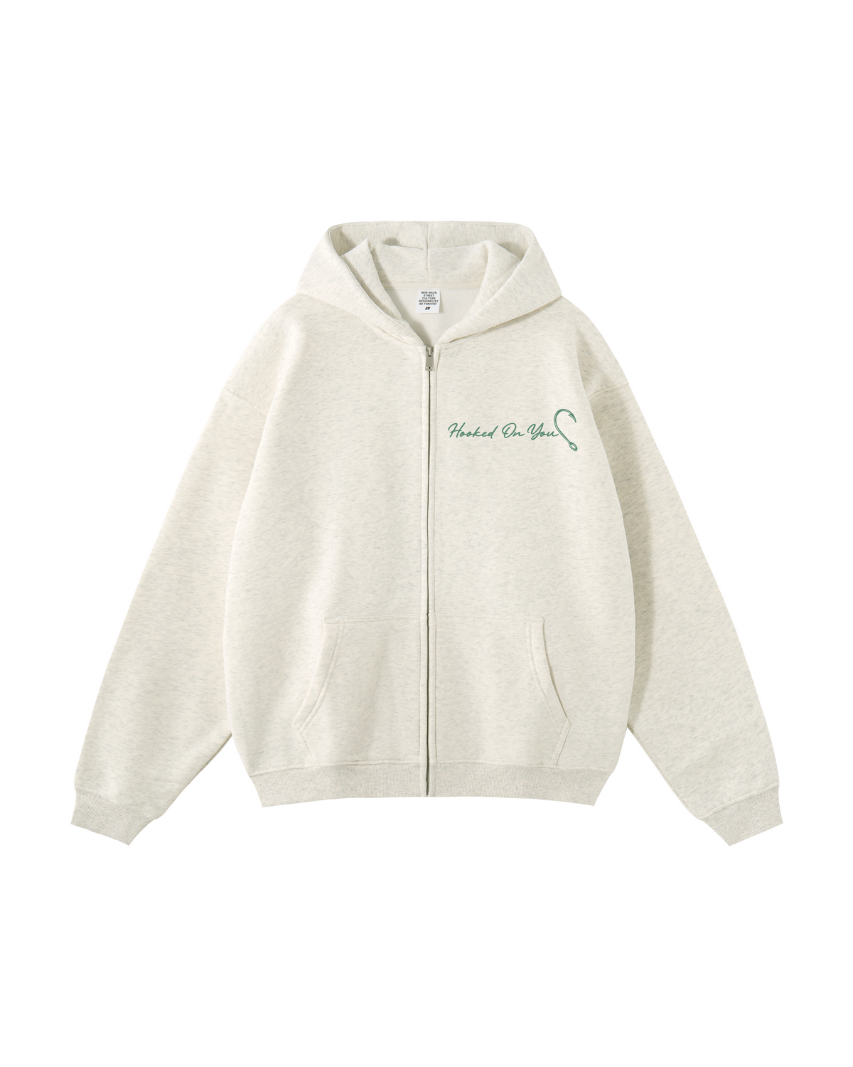 Hooked On You Steelhead Matching Couple Zip Hoodies Set