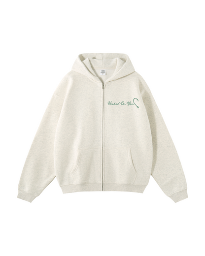 Hooked On You Steelhead Matching Couple Zip Hoodies Set