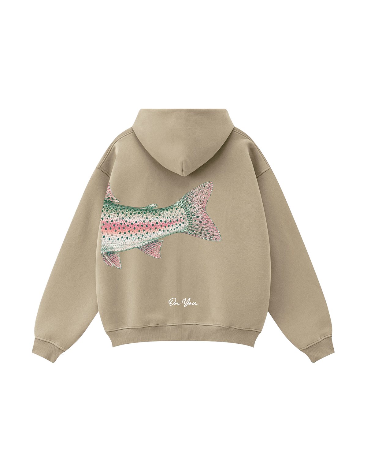 Hooked On You Steelhead Matching Couple Zip Hoodies Set