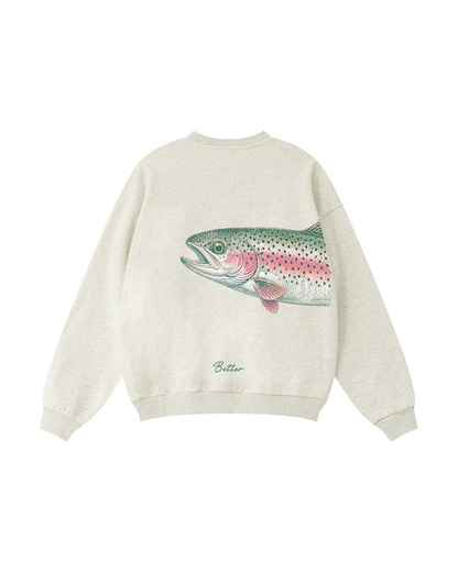 Better Together Steelhead Matching Couple Crewnecks