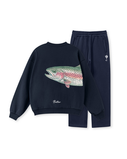 Better Together Steelhead Matching Couple Crewnecks