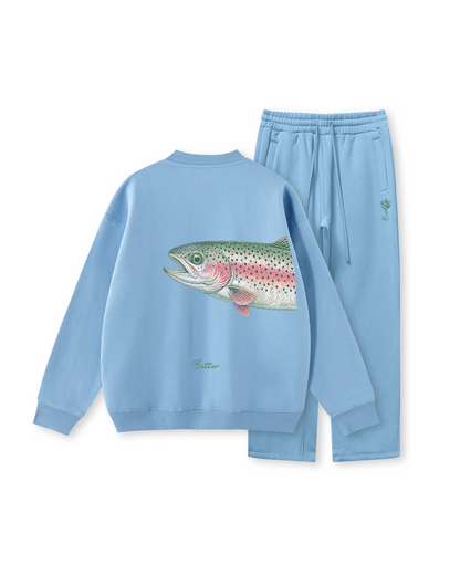 Better Together Steelhead Matching Couple Crewnecks