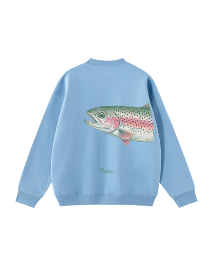 Better Together Steelhead Matching Couple Crewnecks