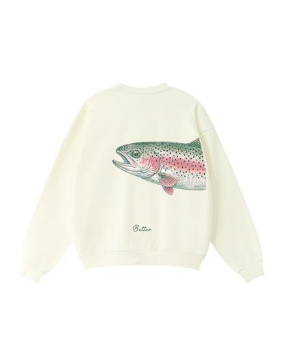 Better Together Steelhead Matching Couple Crewnecks