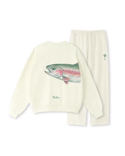 Better Together Steelhead Matching Couple Crewnecks