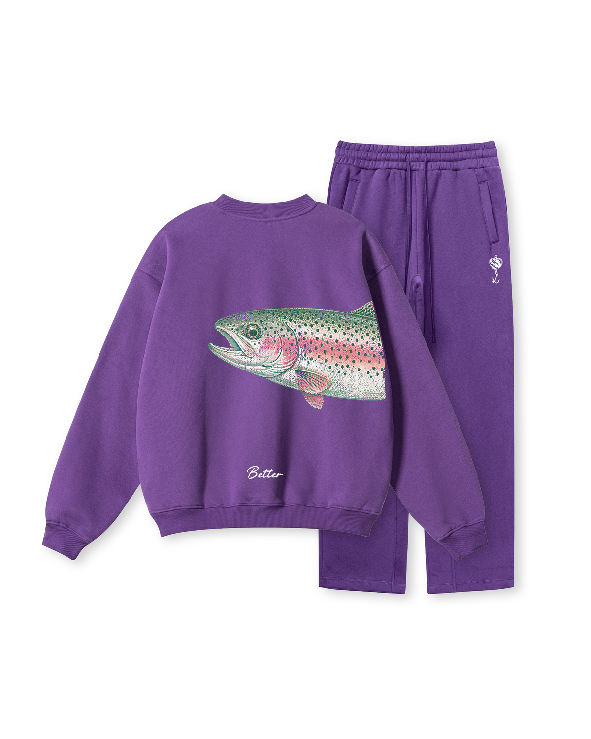 Better Together Steelhead Matching Couple Crewnecks