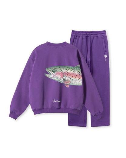 Better Together Steelhead Matching Couple Crewnecks