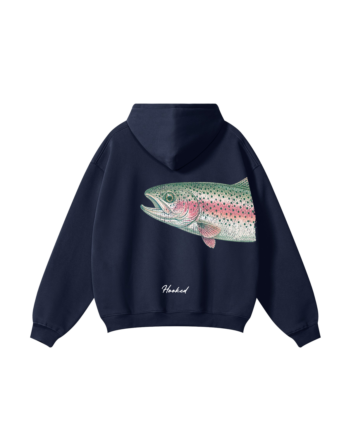 His and Her Fishing  Rainbow Trout Unisex Hoodie Bundle
