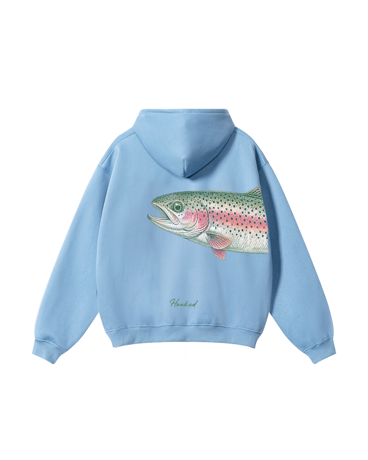 His and Her Fishing  Rainbow Trout Unisex Hoodie Bundle