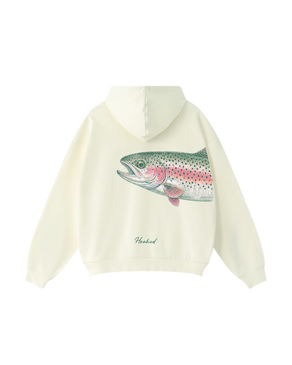 His and Her Fishing  Rainbow Trout Unisex Hoodie Bundle