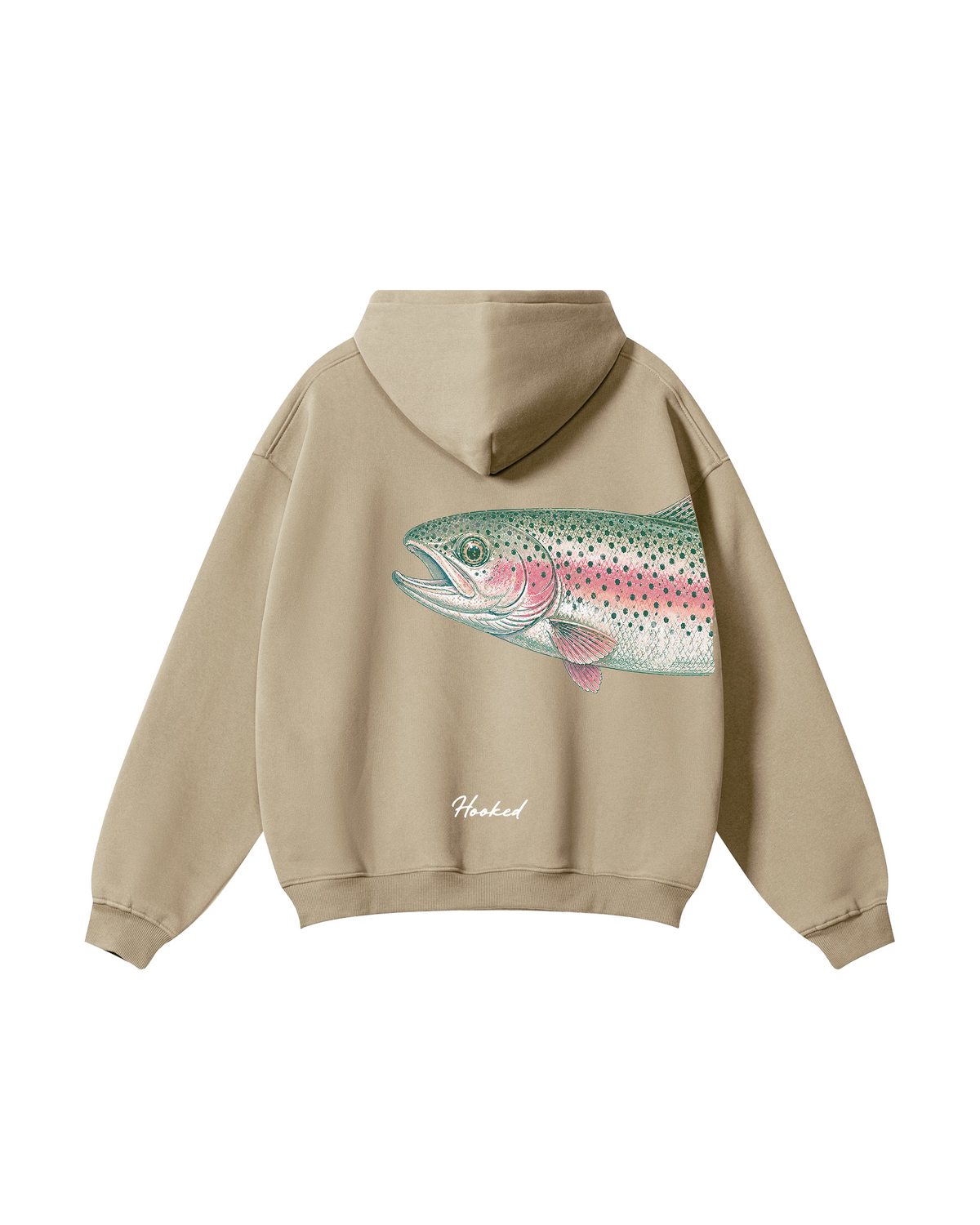 His and Her Fishing  Rainbow Trout Unisex Hoodie Bundle
