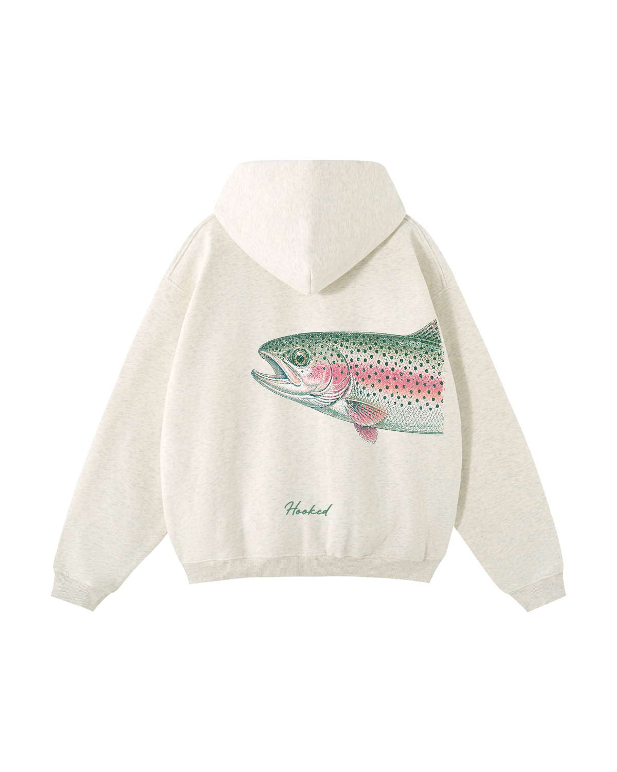 Hooked On You Steelhead Matching Couple Zip Hoodies Set