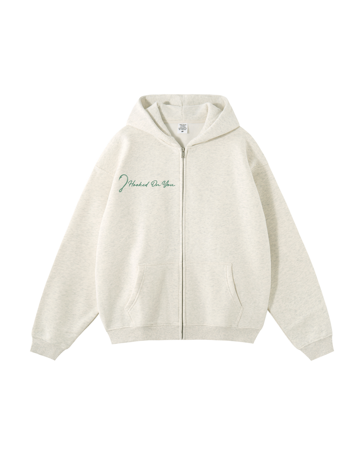 Hooked On You Steelhead Matching Couple Zip Hoodies Set