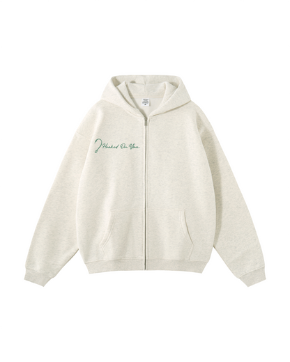 Hooked On You Steelhead Matching Couple Zip Hoodies Set