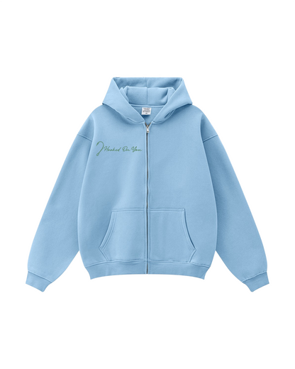 Hooked On You Steelhead Matching Couple Zip Hoodies Set