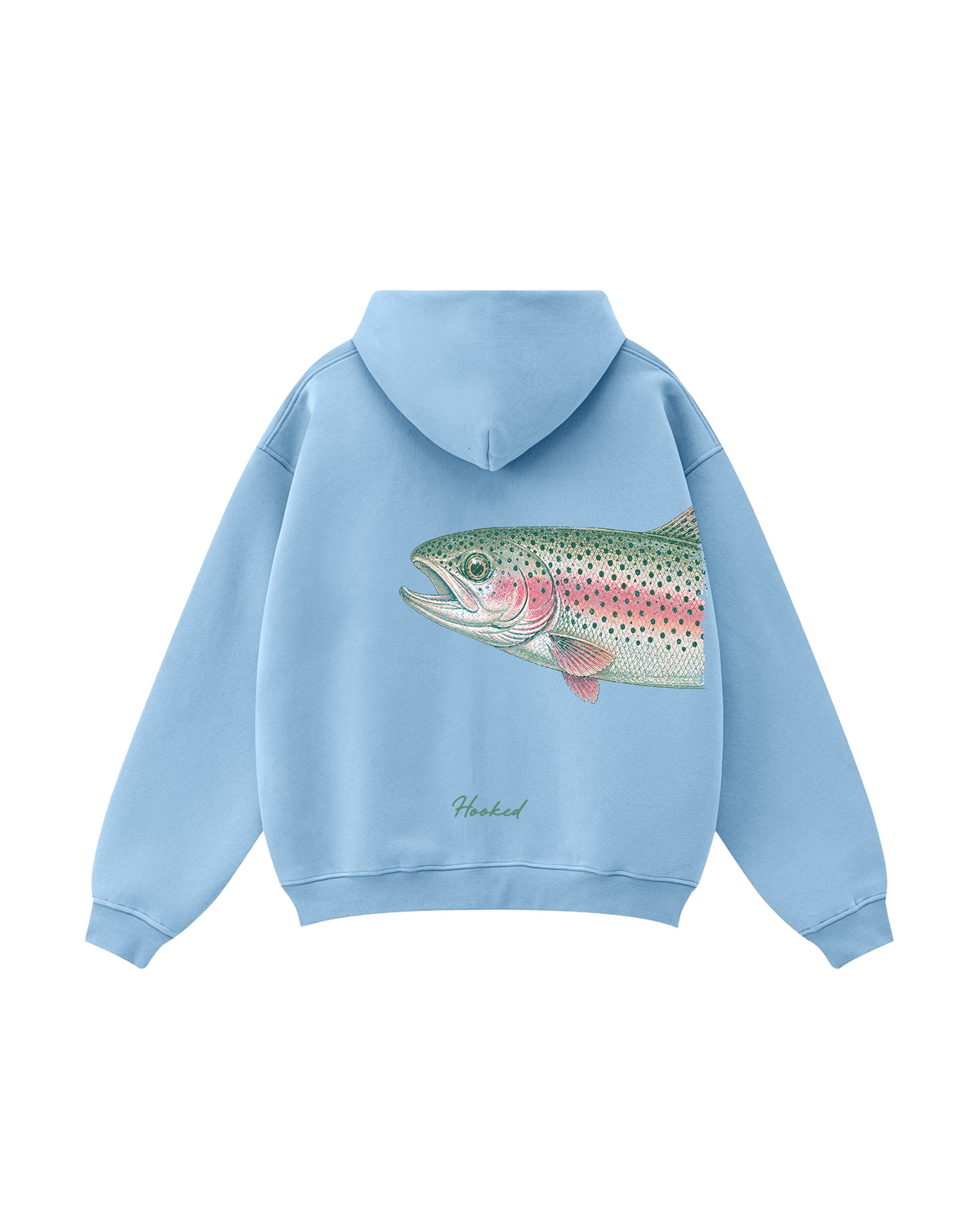Hooked On You Steelhead Matching Couple Zip Hoodies Set