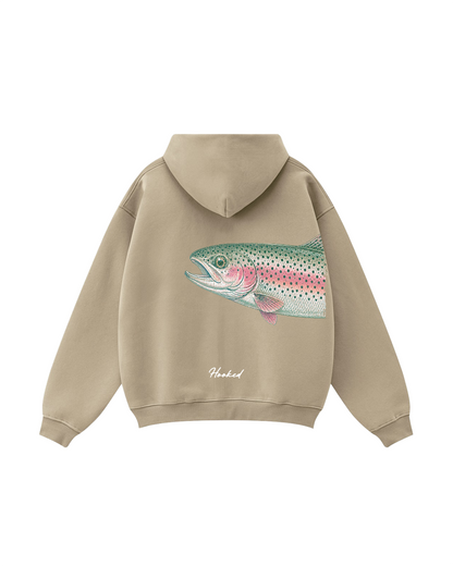 Hooked On You Steelhead Matching Couple Zip Hoodies Set