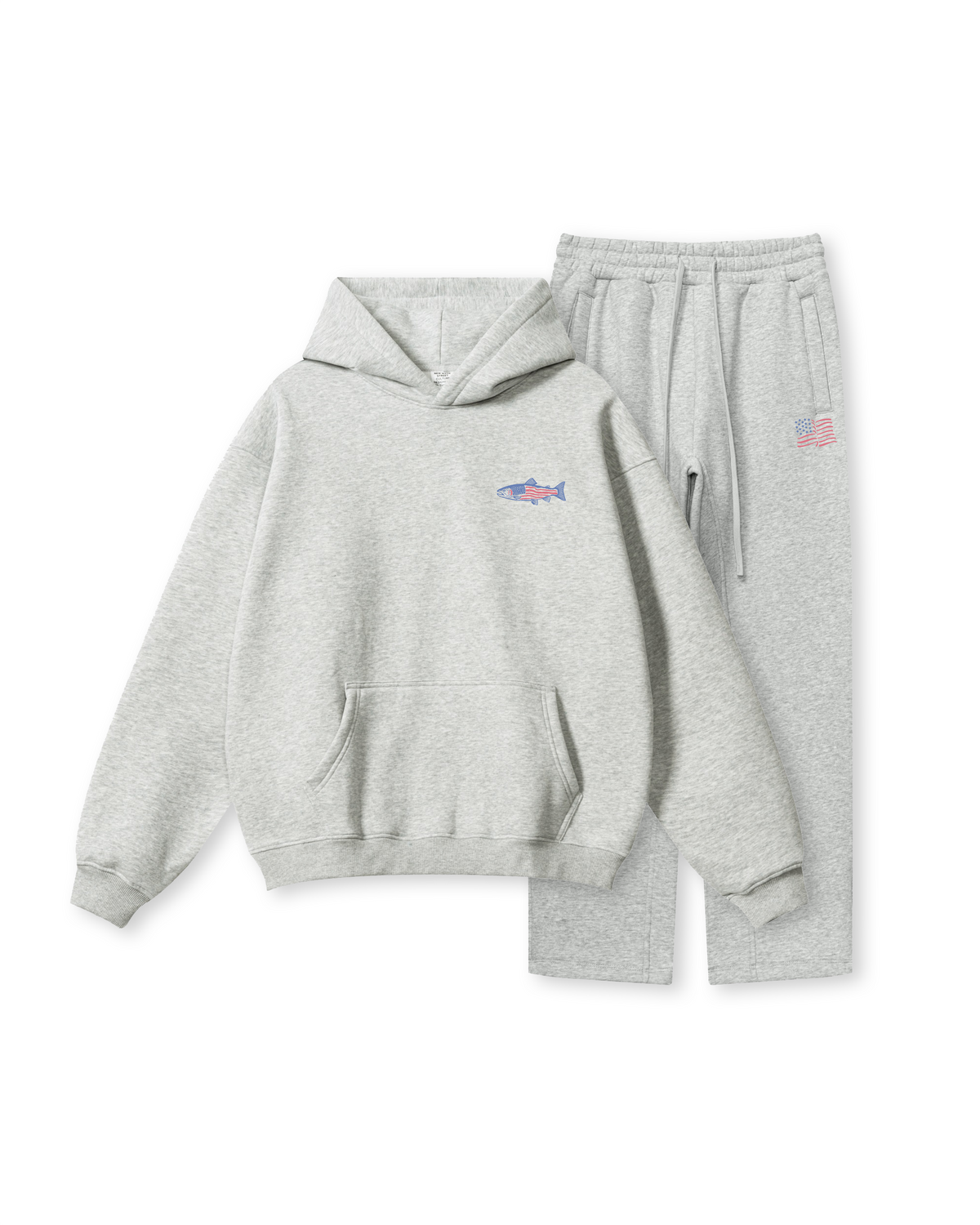 All-American Fishing Flag Hoodie