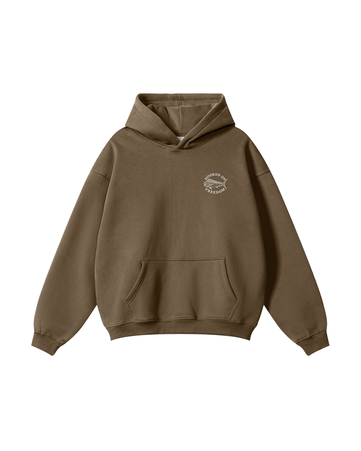 Hooked on Freedom Mahi-Mahi Fishing Hoodie