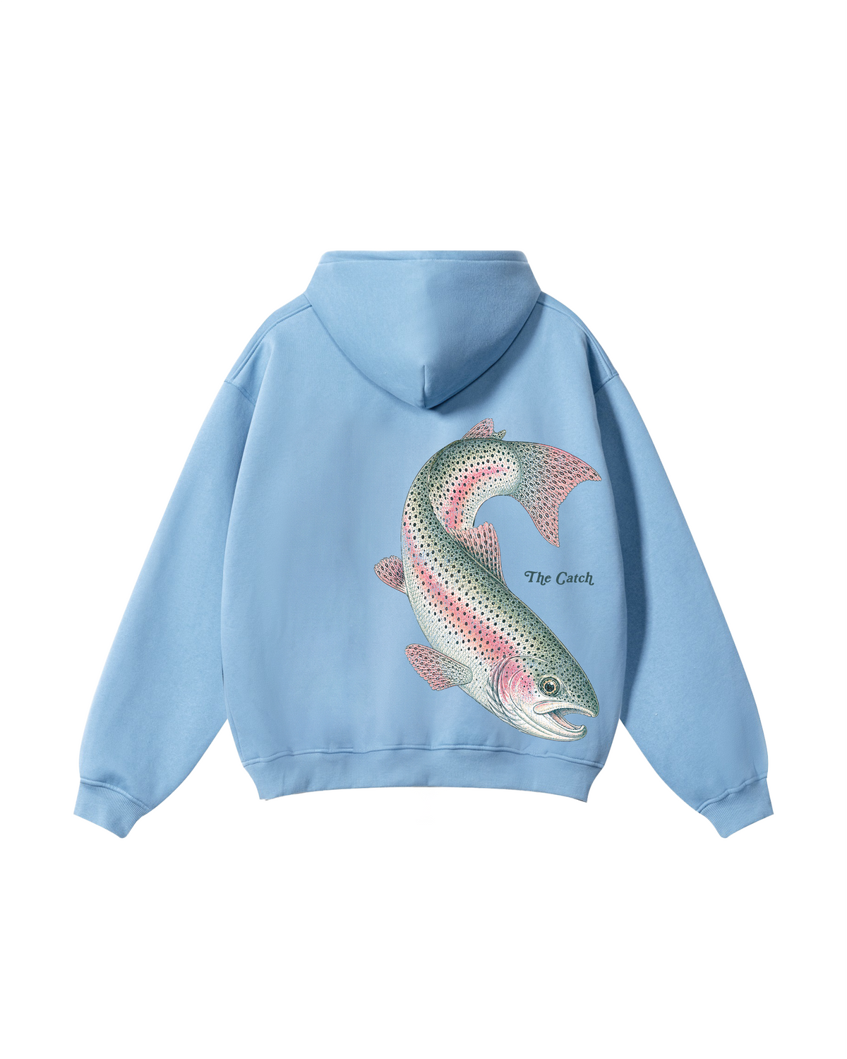 The Catch & The Keeper Rainbow Trout Heart Hoodie Set