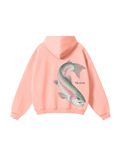 The Catch & The Keeper Rainbow Trout Heart Hoodie Set