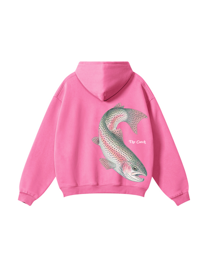 The Catch & The Keeper Rainbow Trout Heart Hoodie Set