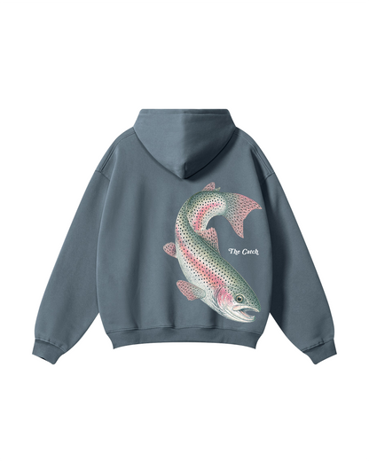 The Catch & The Keeper Rainbow Trout Heart Hoodie Set