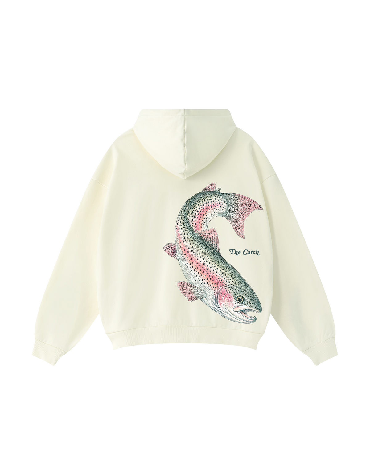 The Catch & The Keeper Rainbow Trout Heart Hoodie Set