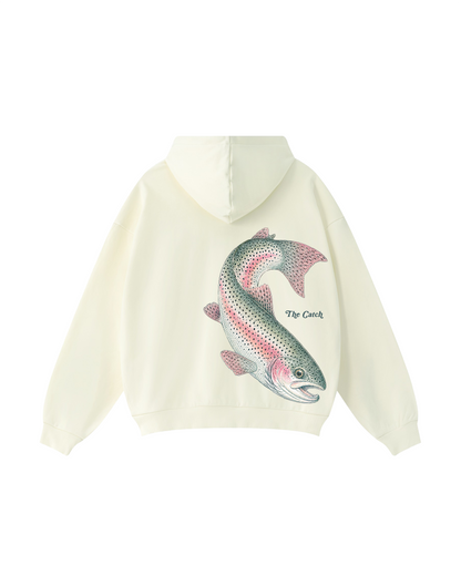 The Catch & The Keeper Rainbow Trout Heart Hoodie Set